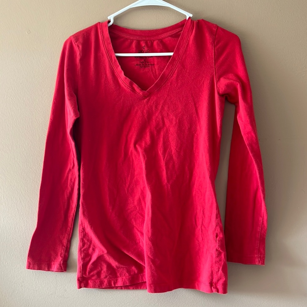 LOVE long sleeve top, size L